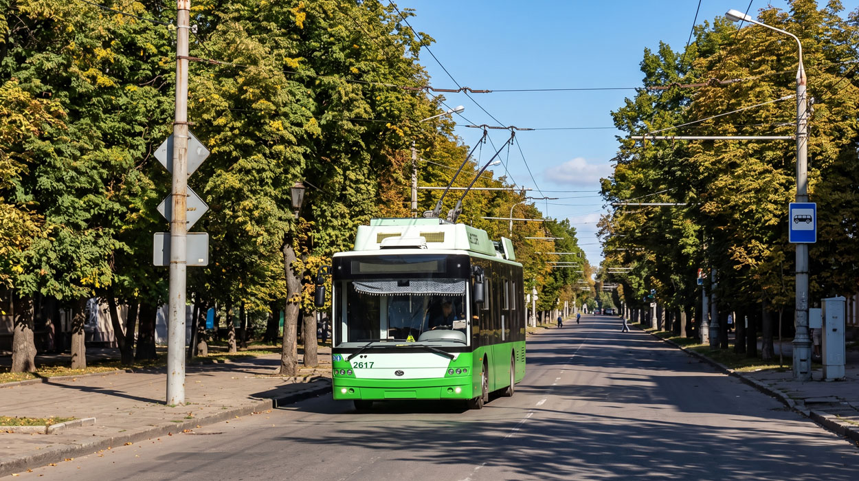 В Харькове 21 сентября временно изменит маршрут троллейбус №3